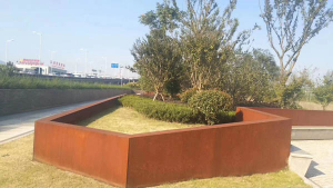 阜宁耐候钢挡土墙